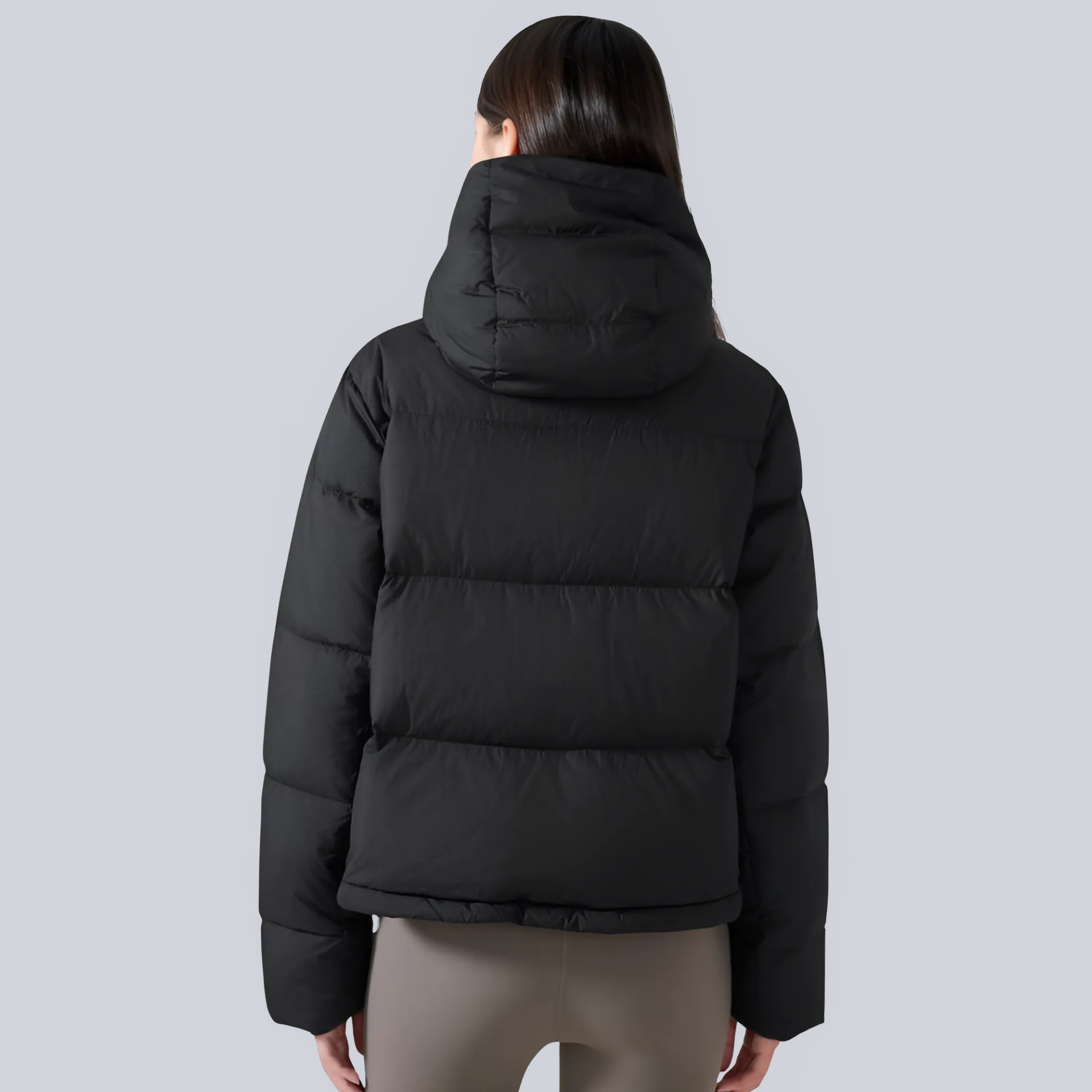 Relaxed Casual Puffer Down Jacket