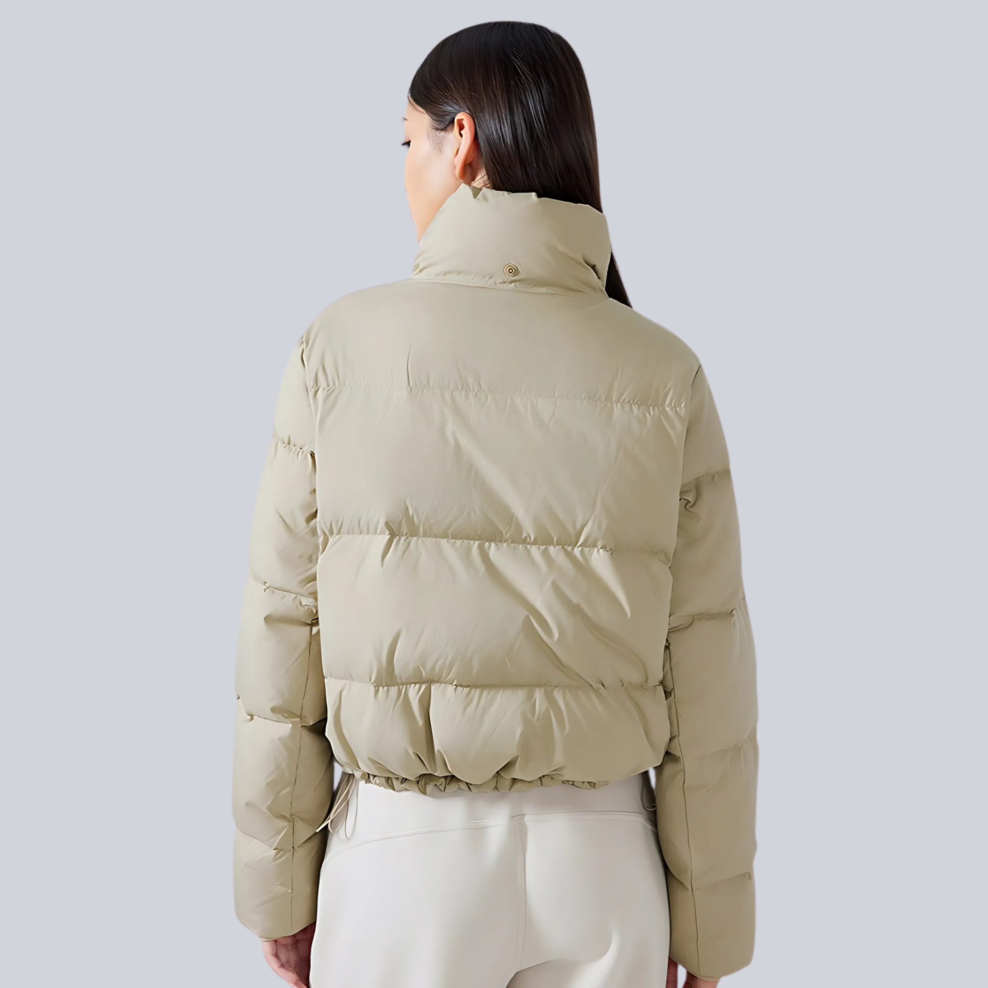 Relaxed Casual Puffer Down Jacket