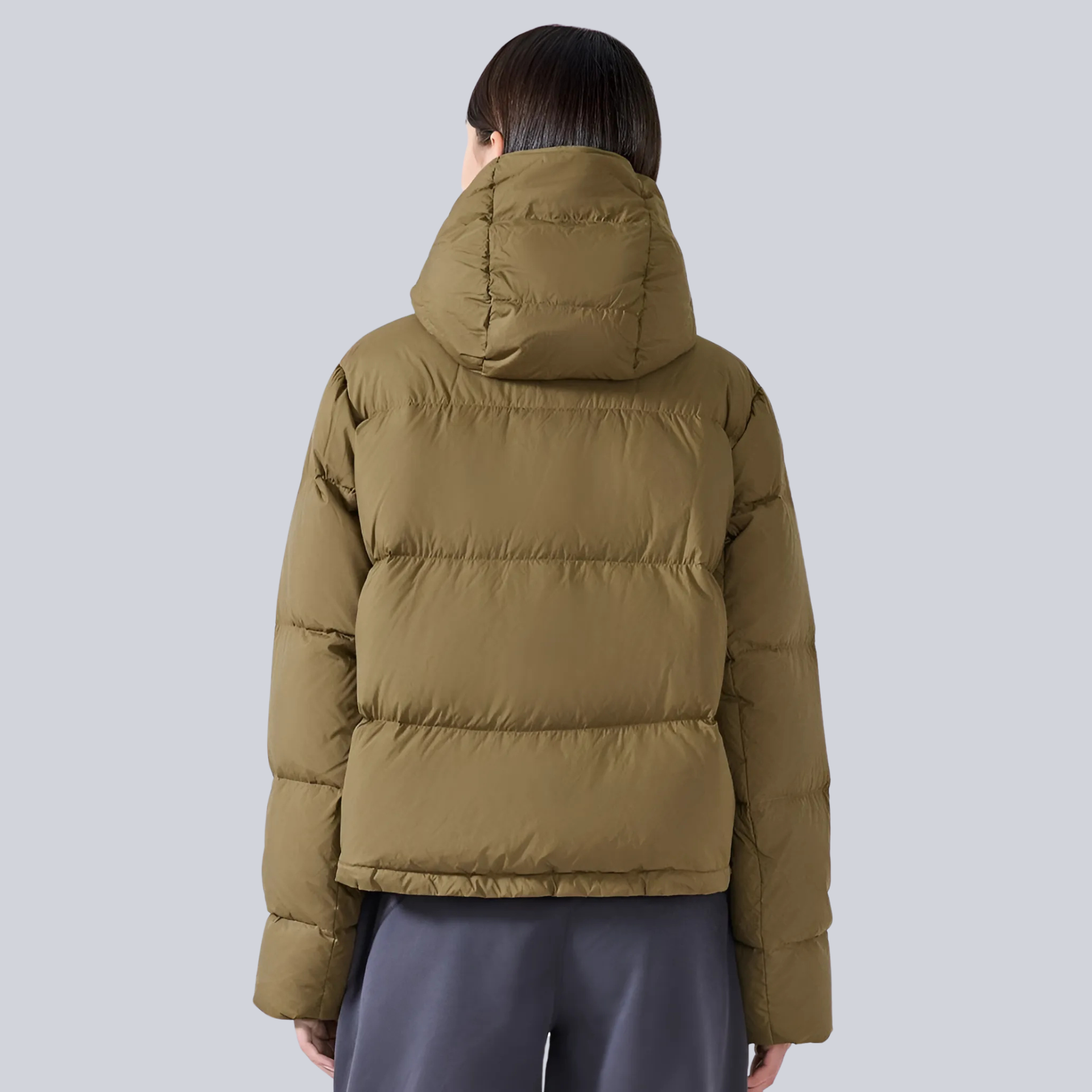 Relaxed Casual Puffer Down Jacket