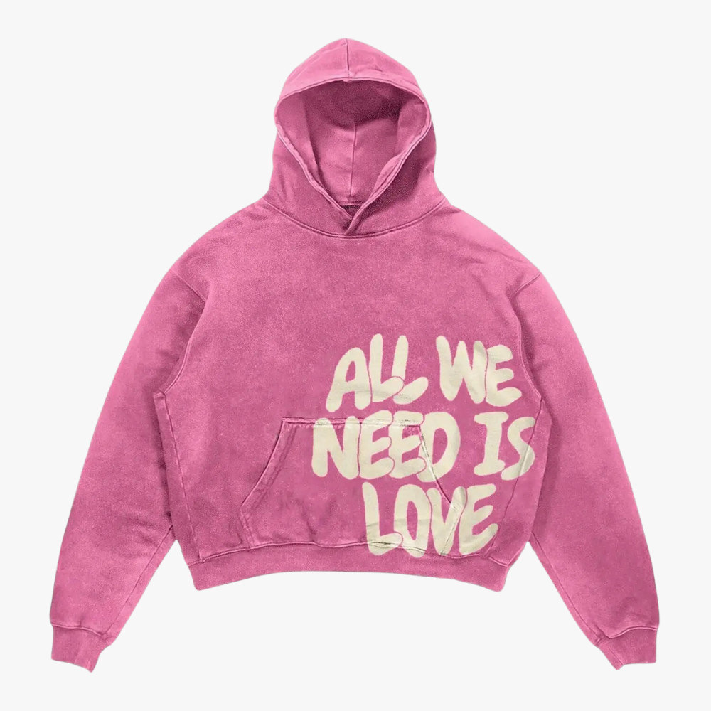 'ALL WE NEED IS LOVE' HOODIE