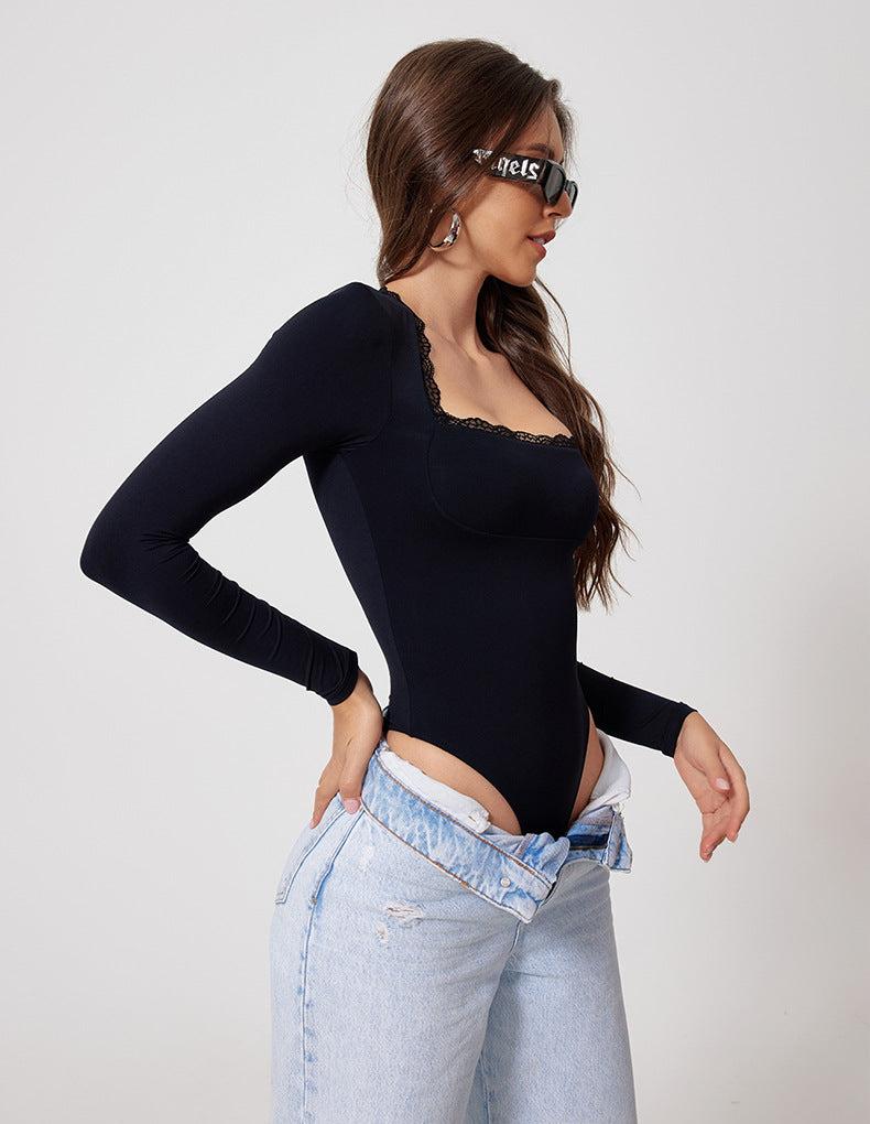 Emma - Body Suit - Zwart