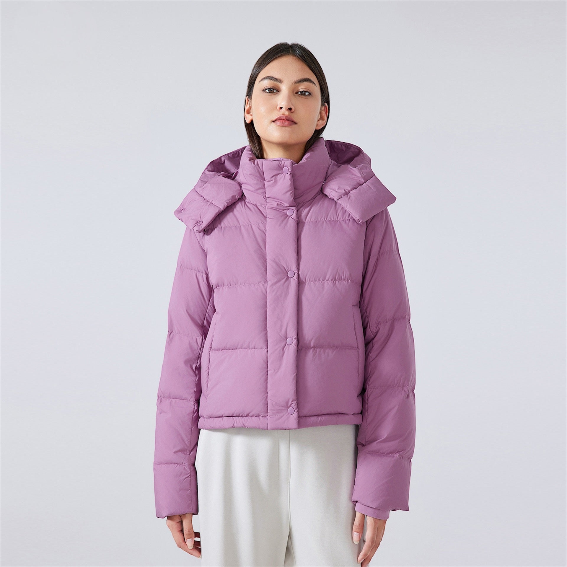 Relaxed Casual Puffer Down Jacket