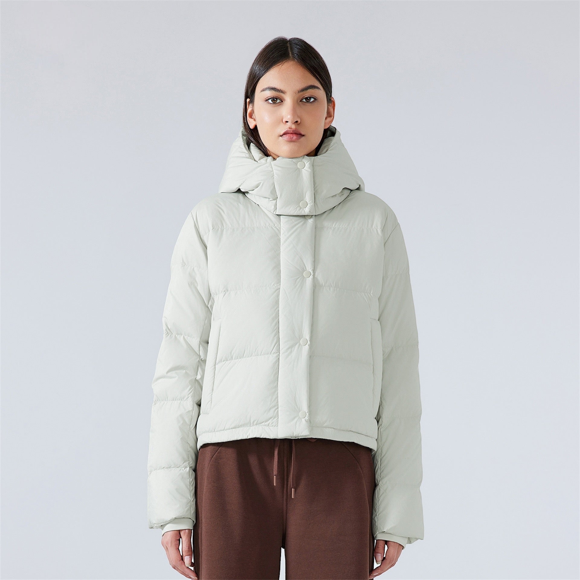 Relaxed Casual Puffer Down Jacket