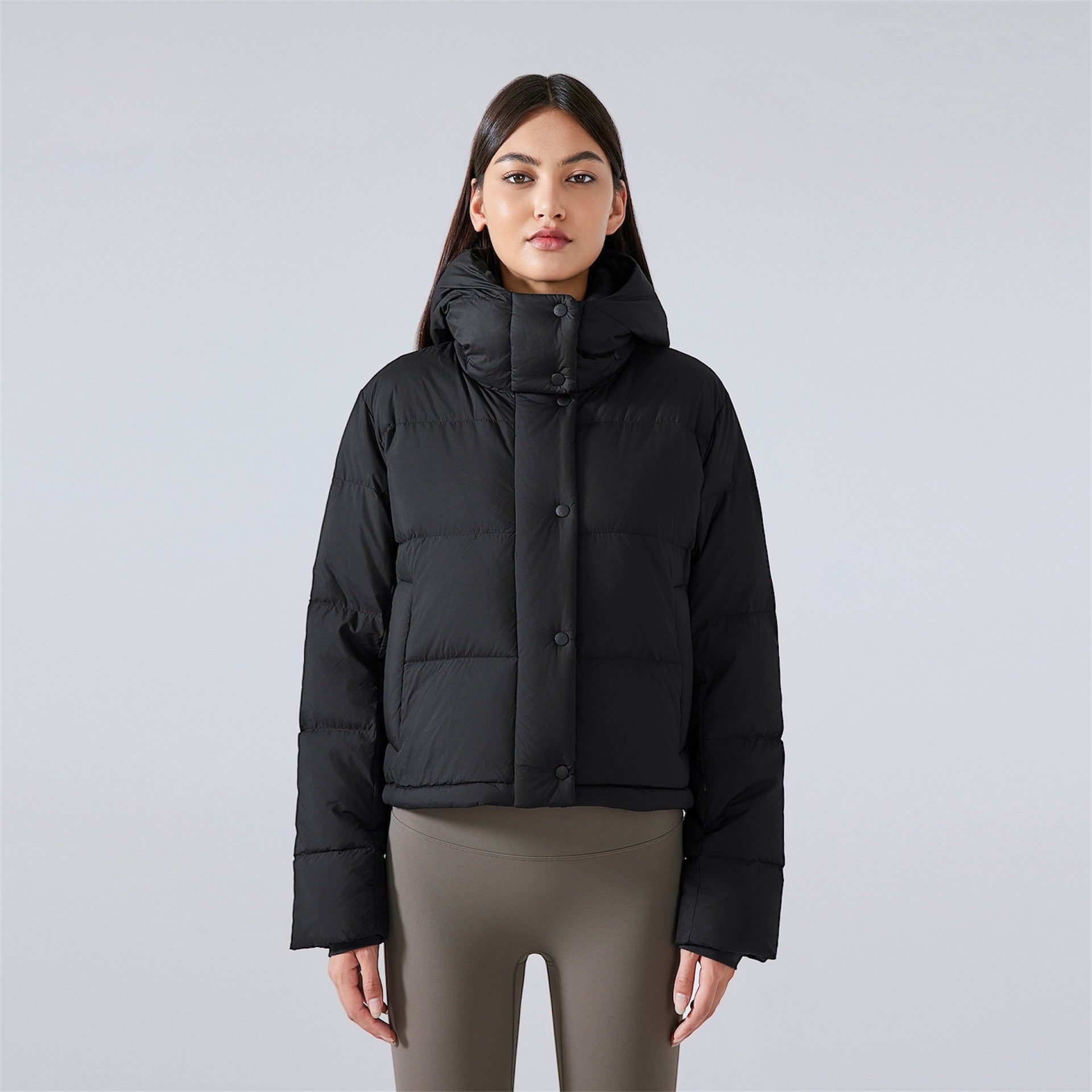 Relaxed Casual Puffer Down Jacket