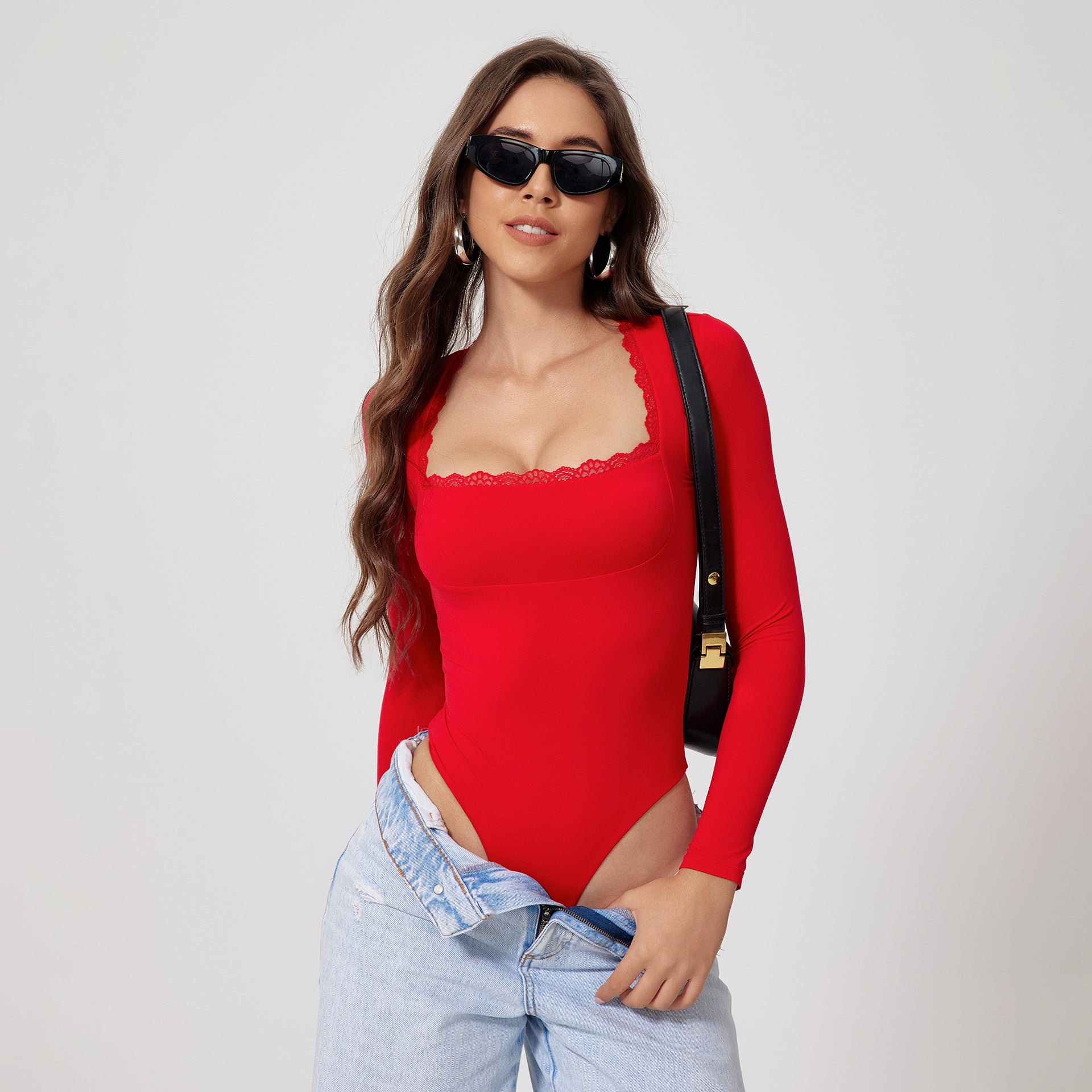 Emma - Body Suit - Rood