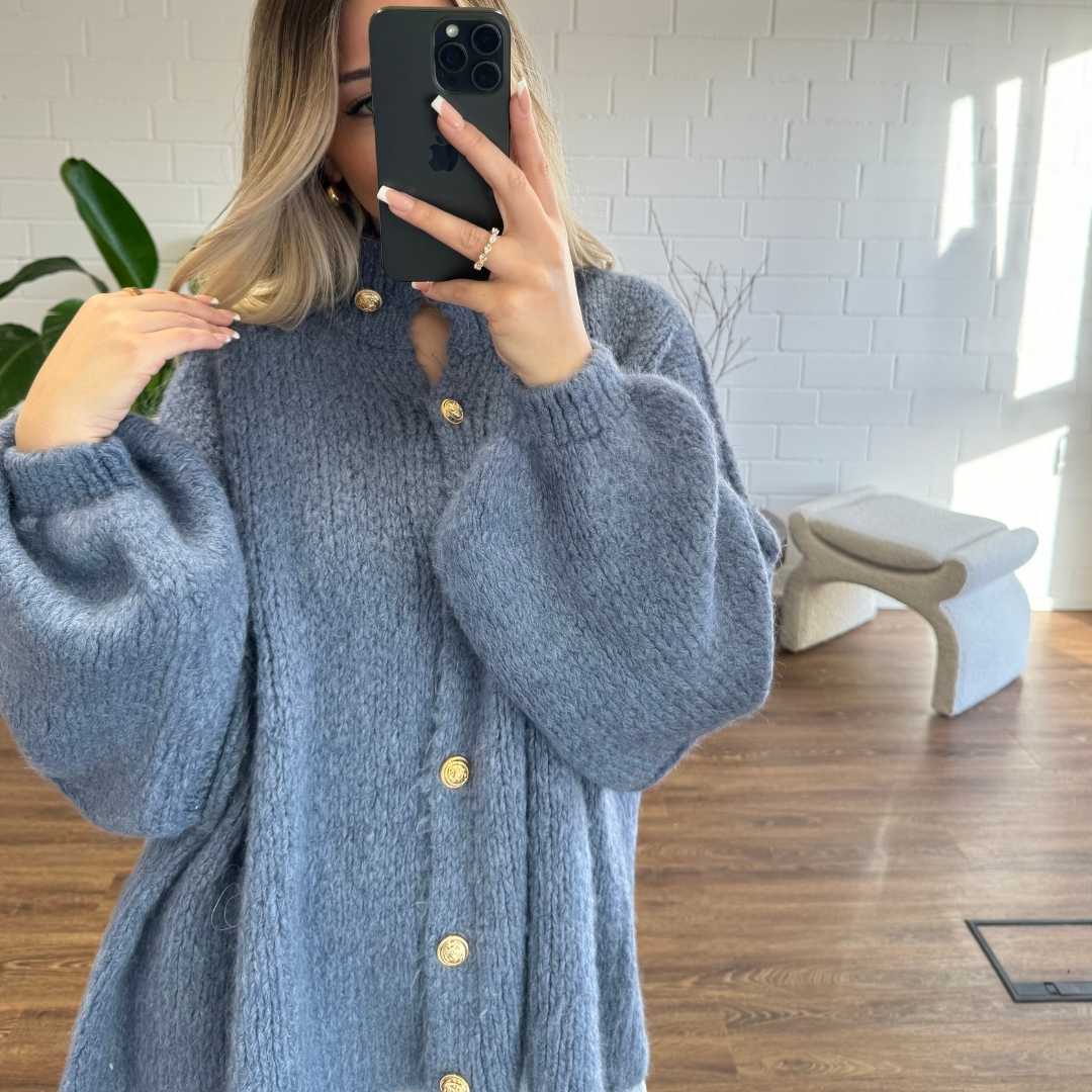 Oversized Cardigan "CozyGlam"